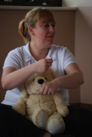 Sharon and Cuddles